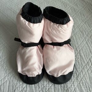 Bloch Dance Booties in Pink - Size XL